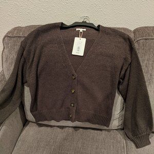 GB Sweater cardigan dark green size m